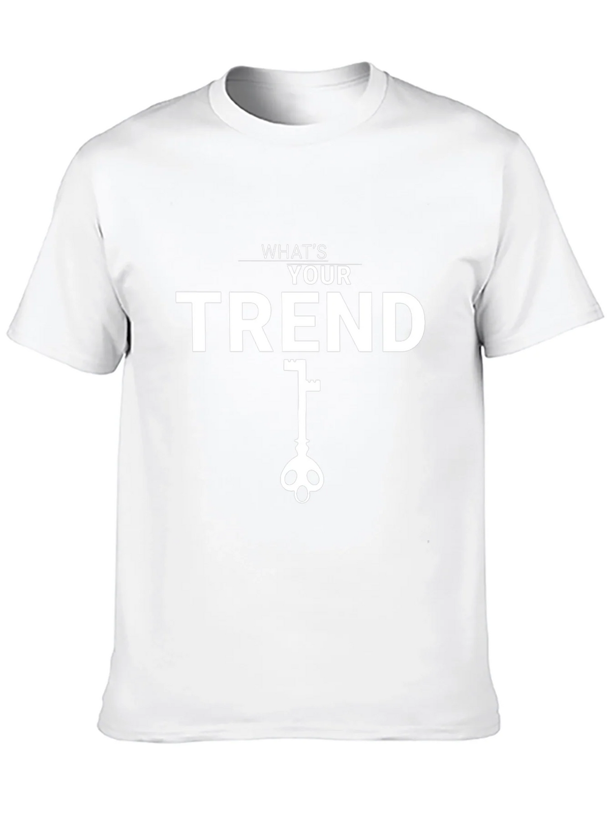 Trendy T-Shirt: Whats Your Trend Key Design product image 7
