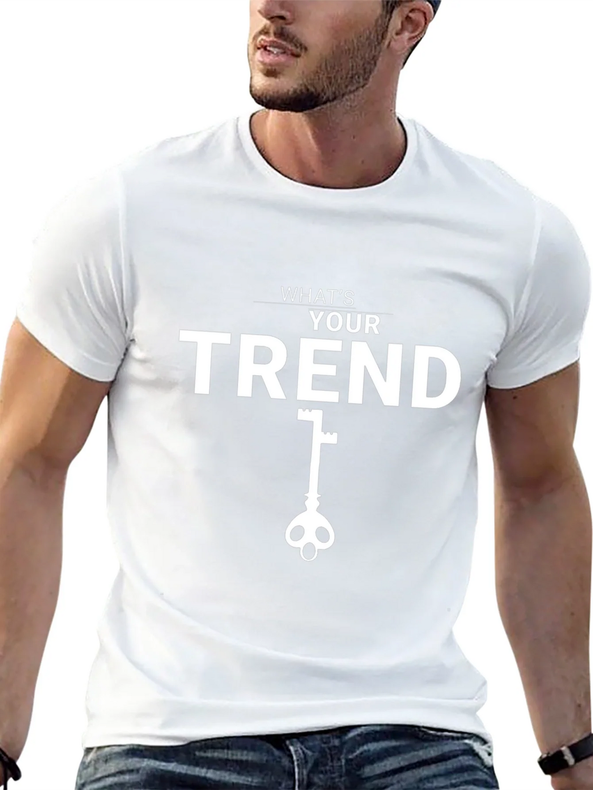 Trendy T-Shirt: Whats Your Trend Key Design product image 9