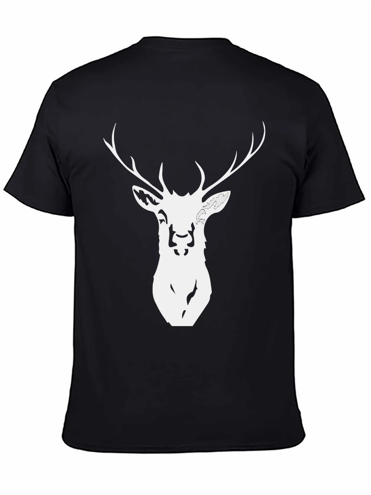 Stag Graphic Tee - Black Deer Head Design product image 4
