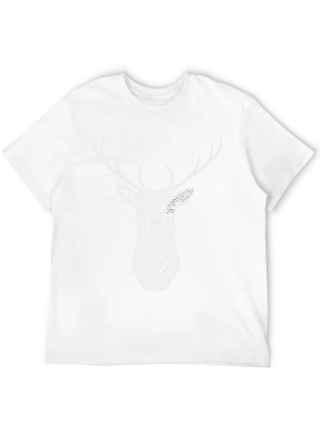 Stag Graphic Tee - Black Deer Head Design product image 11
