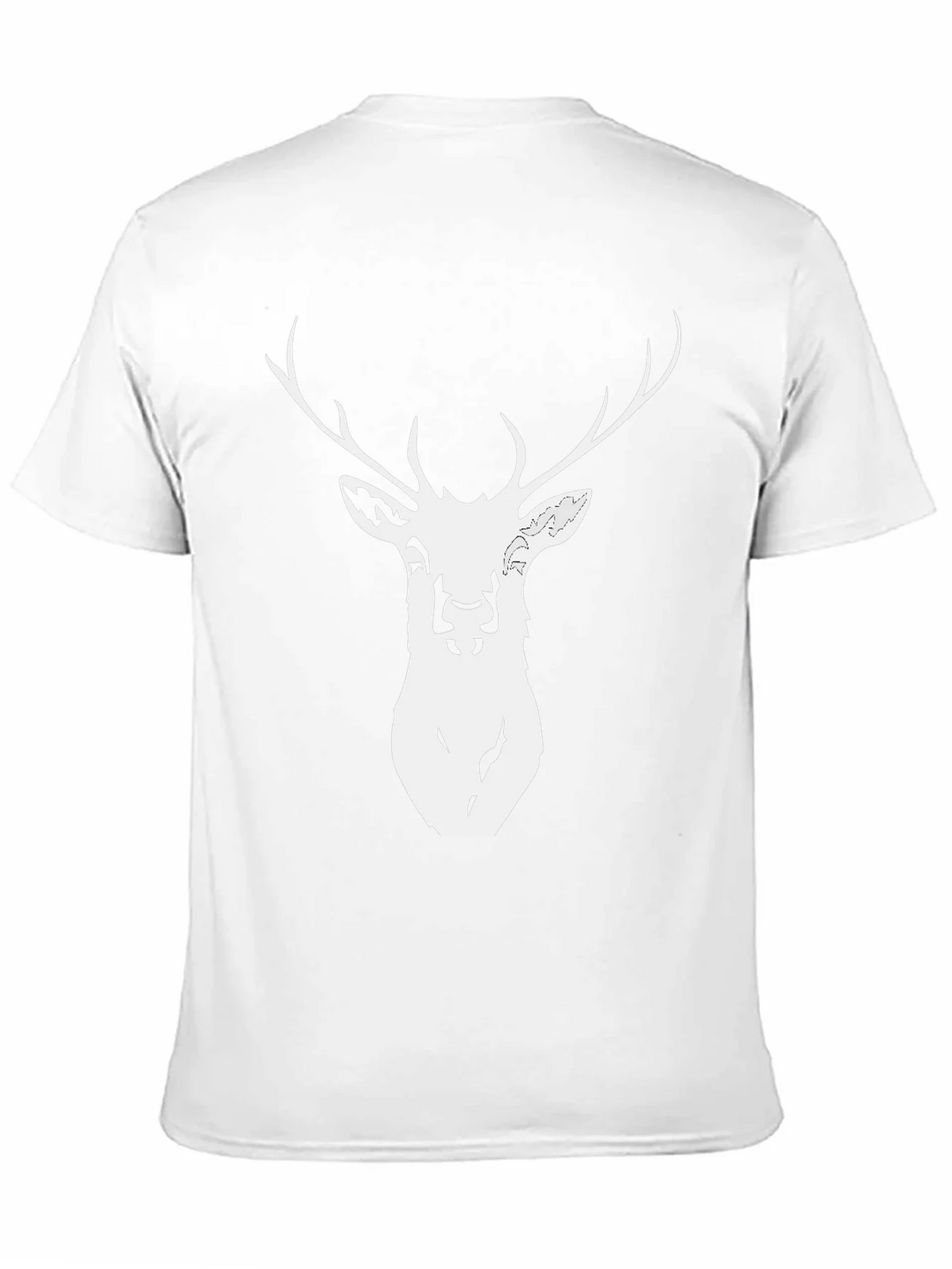 Stag Graphic Tee - Black Deer Head Design product image 10