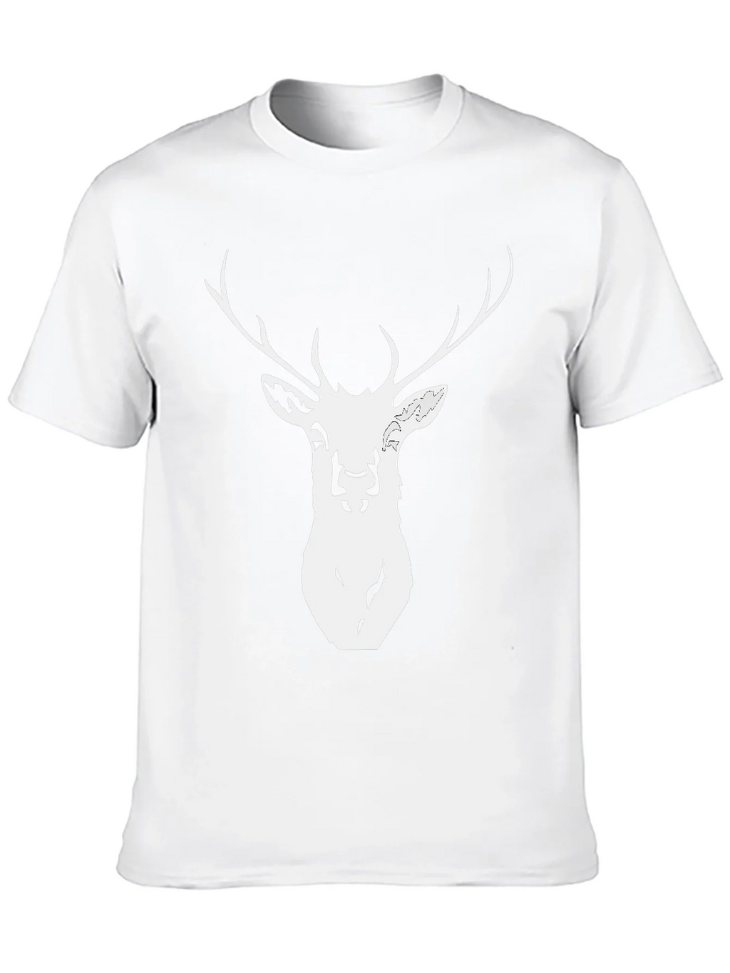 Stag Graphic Tee - Black Deer Head Design product image 9