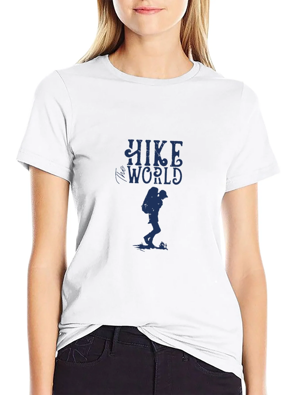 Hike World Graphic Tee - Black Adventure Shirt product image 8