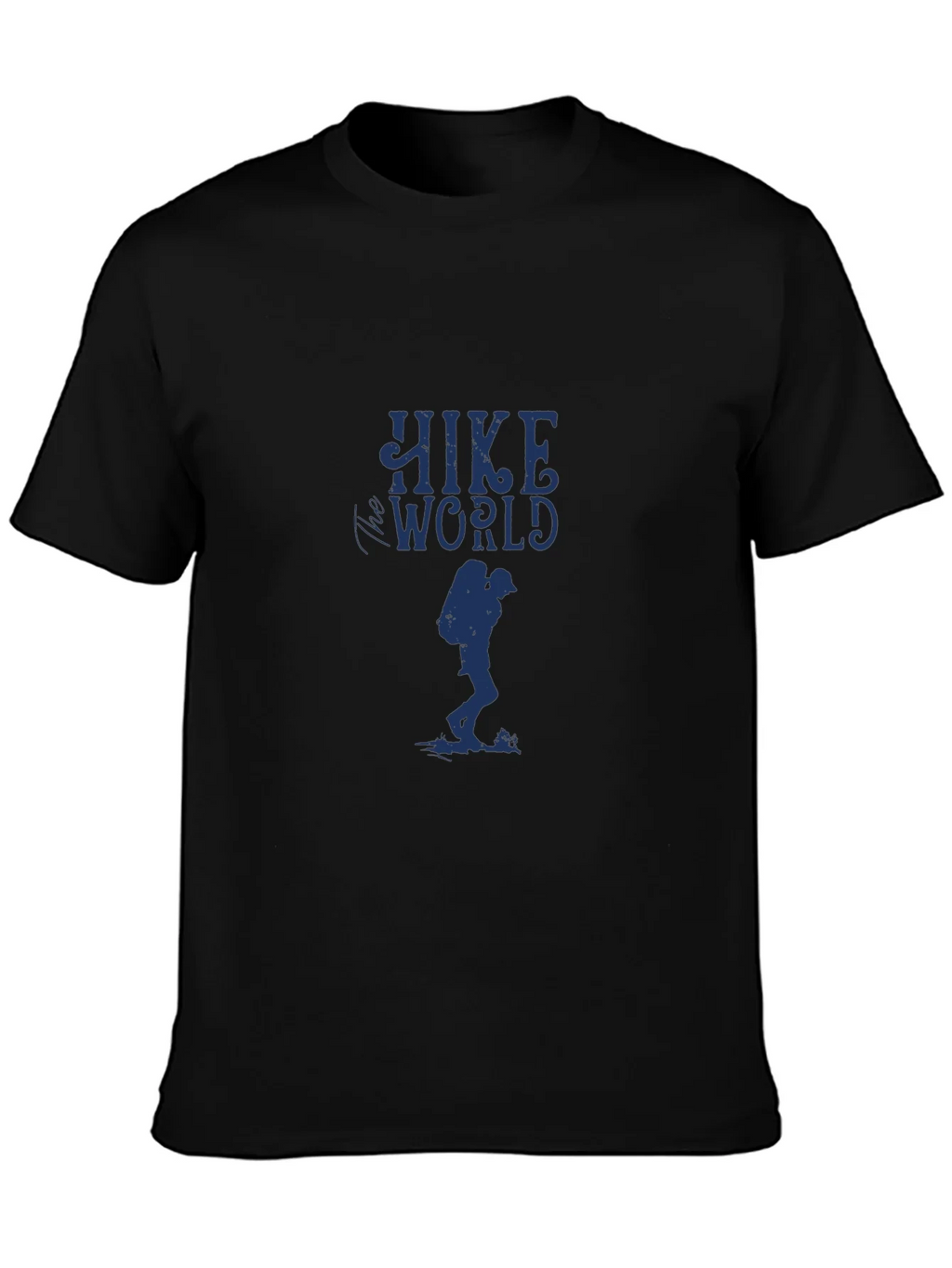 Hike World Graphic Tee - Black Adventure Shirt product image 3