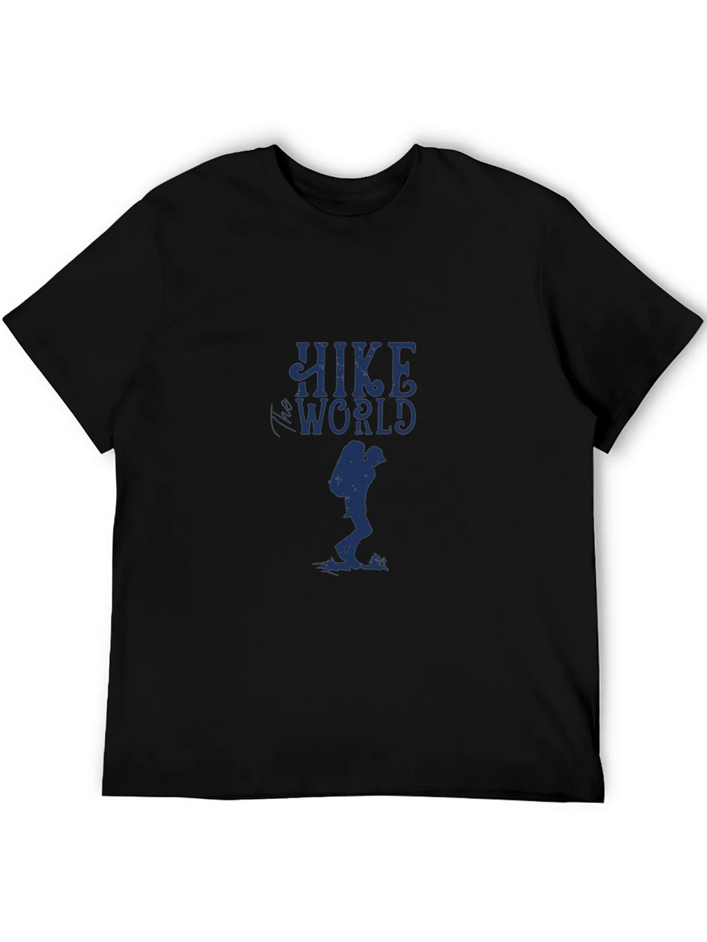 Hike World Graphic Tee - Black Adventure Shirt product image 5