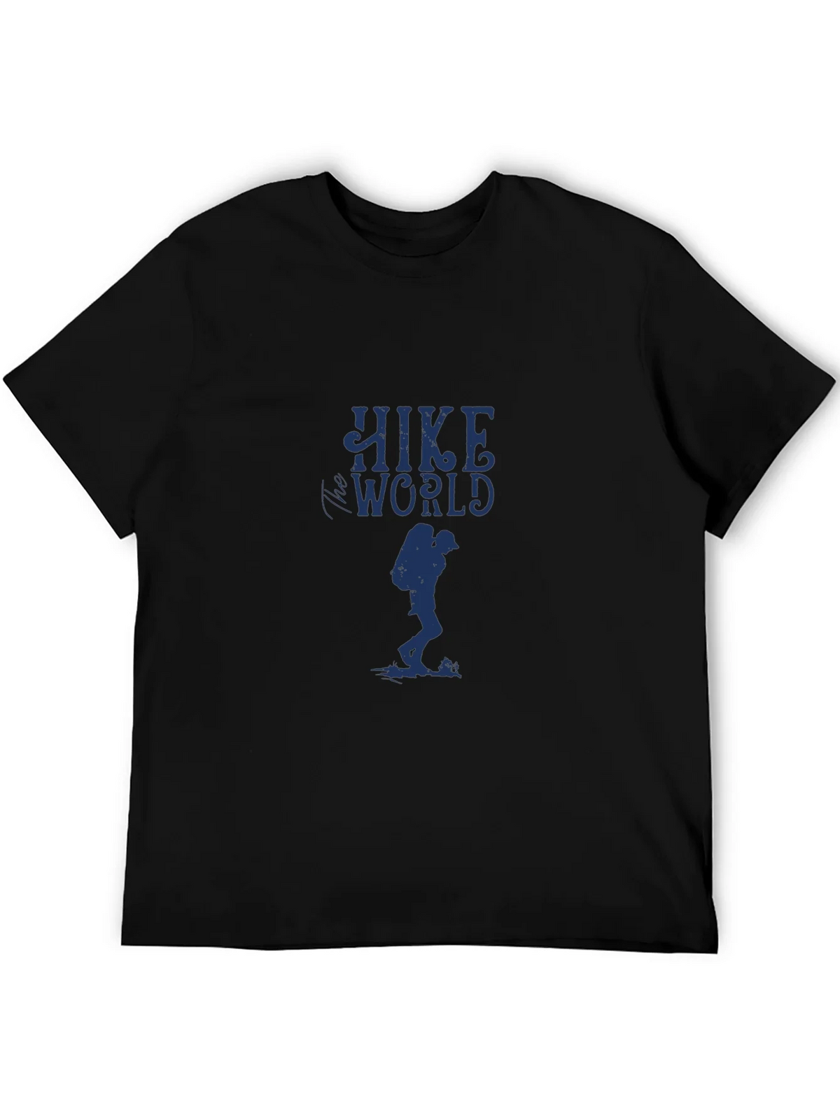 Hike World Graphic Tee - Black Adventure Shirt product image 5