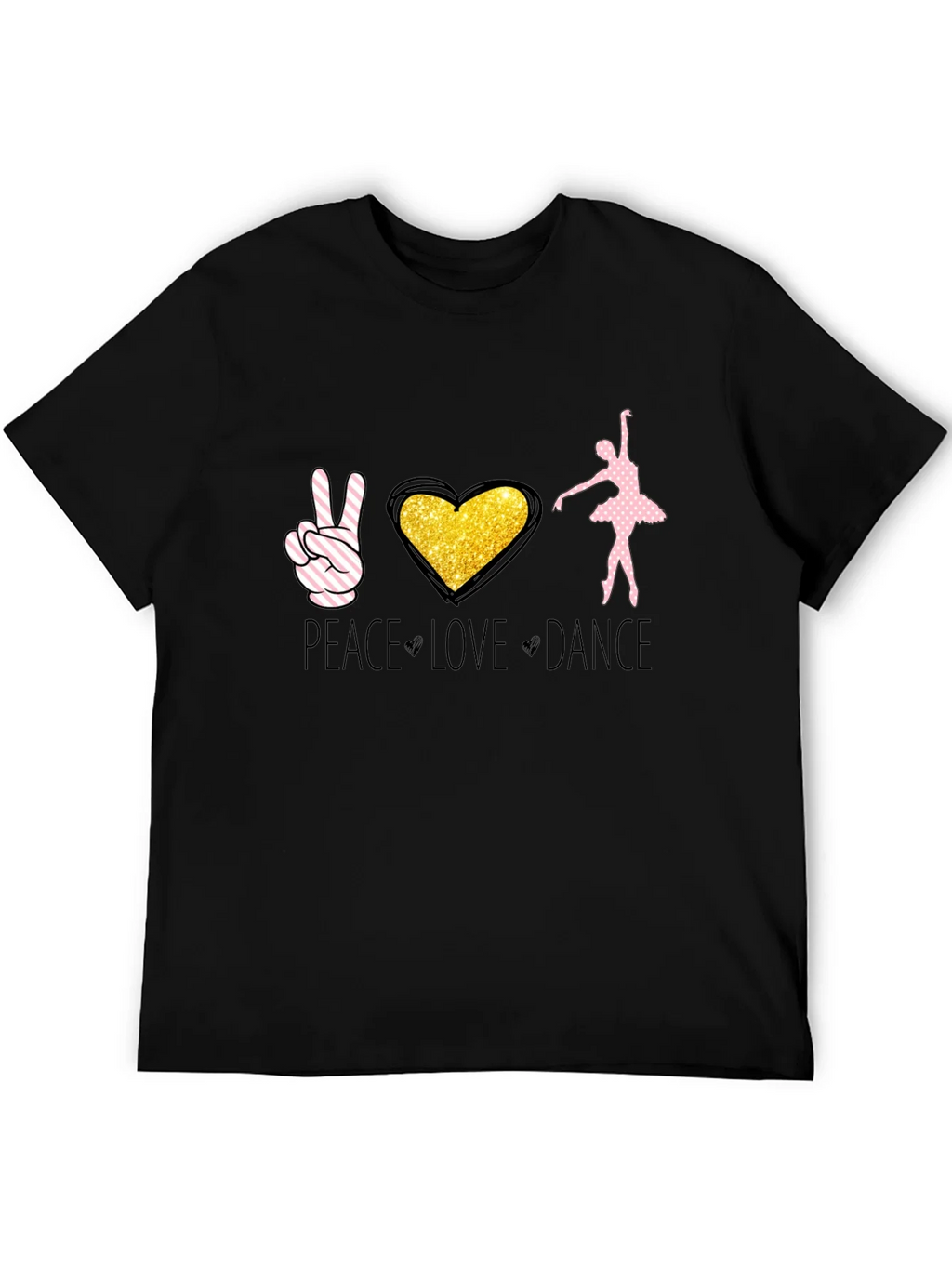 Peace Love Dance Graphic Tee product image 5