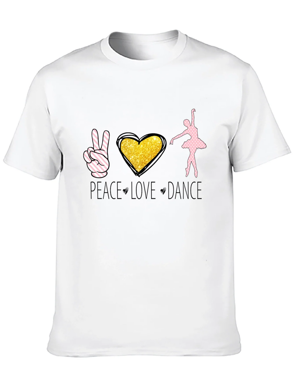 Peace Love Dance Graphic Tee product image 9