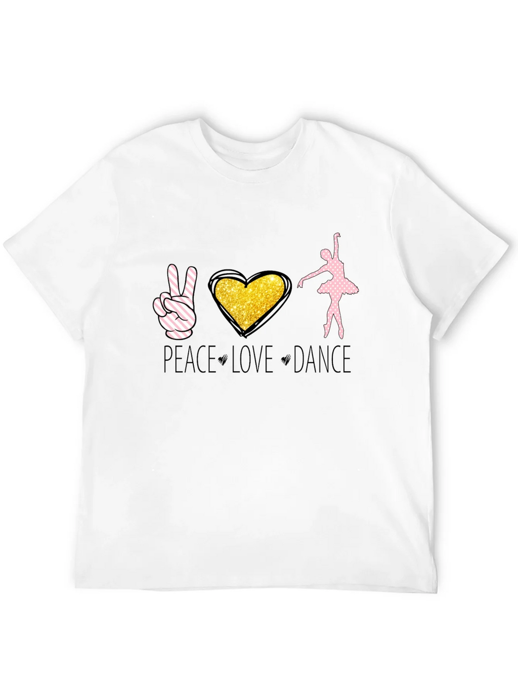 Peace Love Dance Graphic Tee product image 11