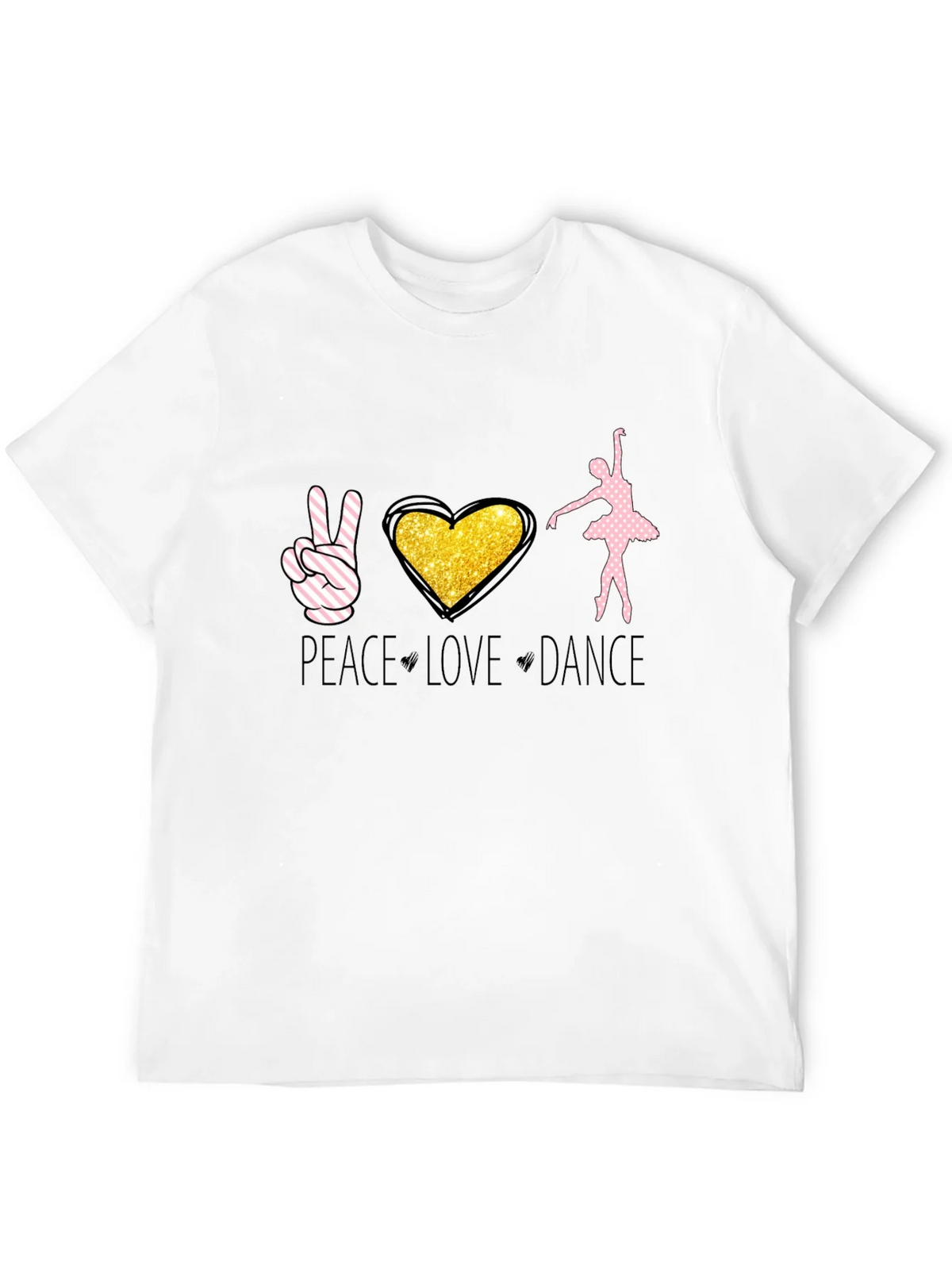 Peace Love Dance Graphic Tee product image 11