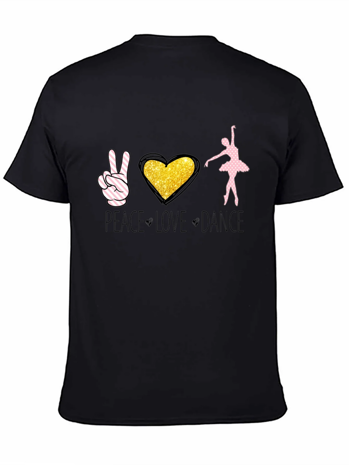 Peace Love Dance Graphic Tee product image 4
