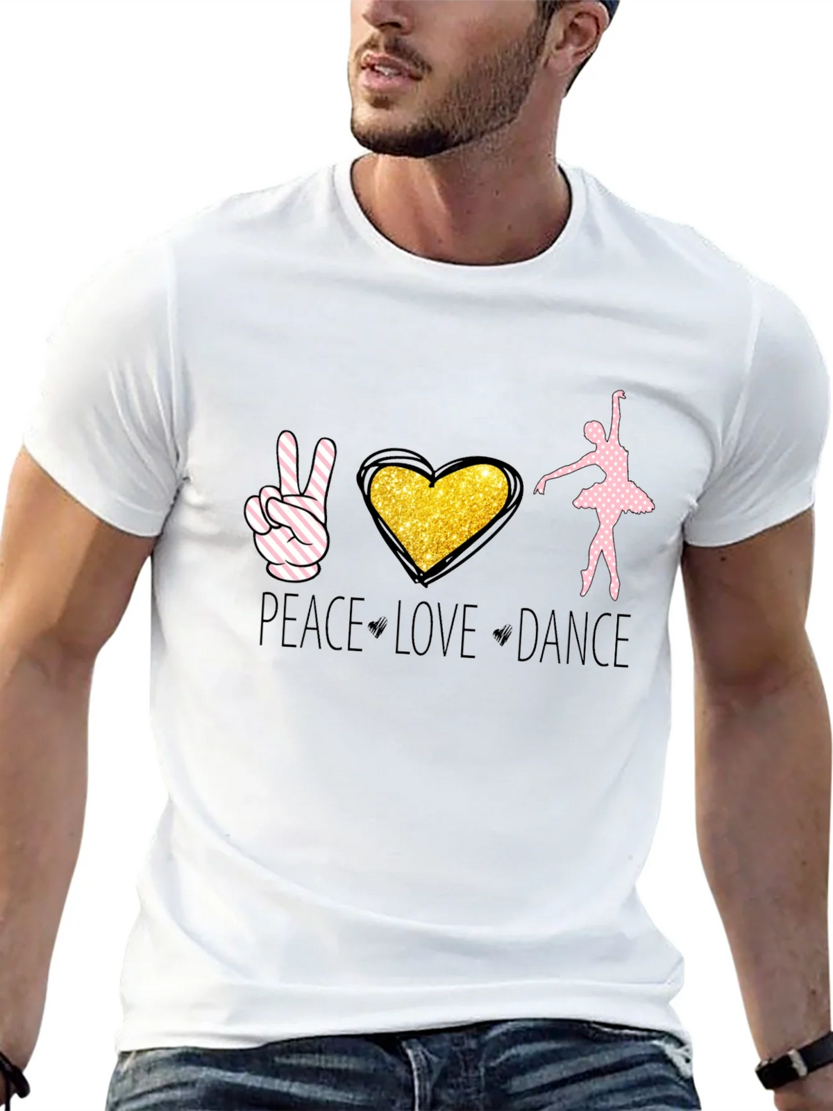 Peace Love Dance Graphic Tee product image 12