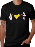 Peace Love Dance Graphic Tee product image 1