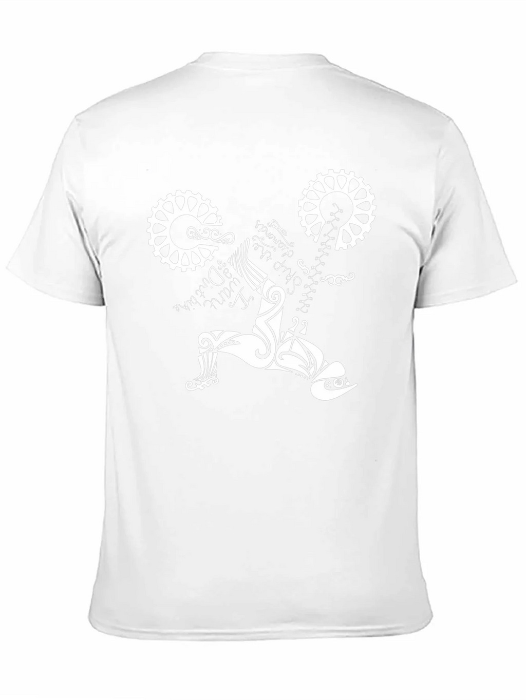 Black T-Shirt with Bike Design product image 10