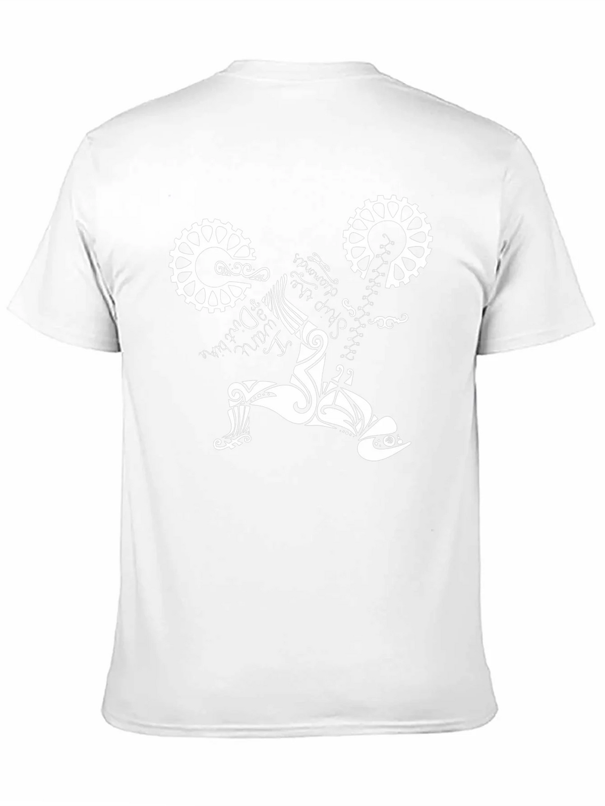 Black T-Shirt with Bike Design product image 10
