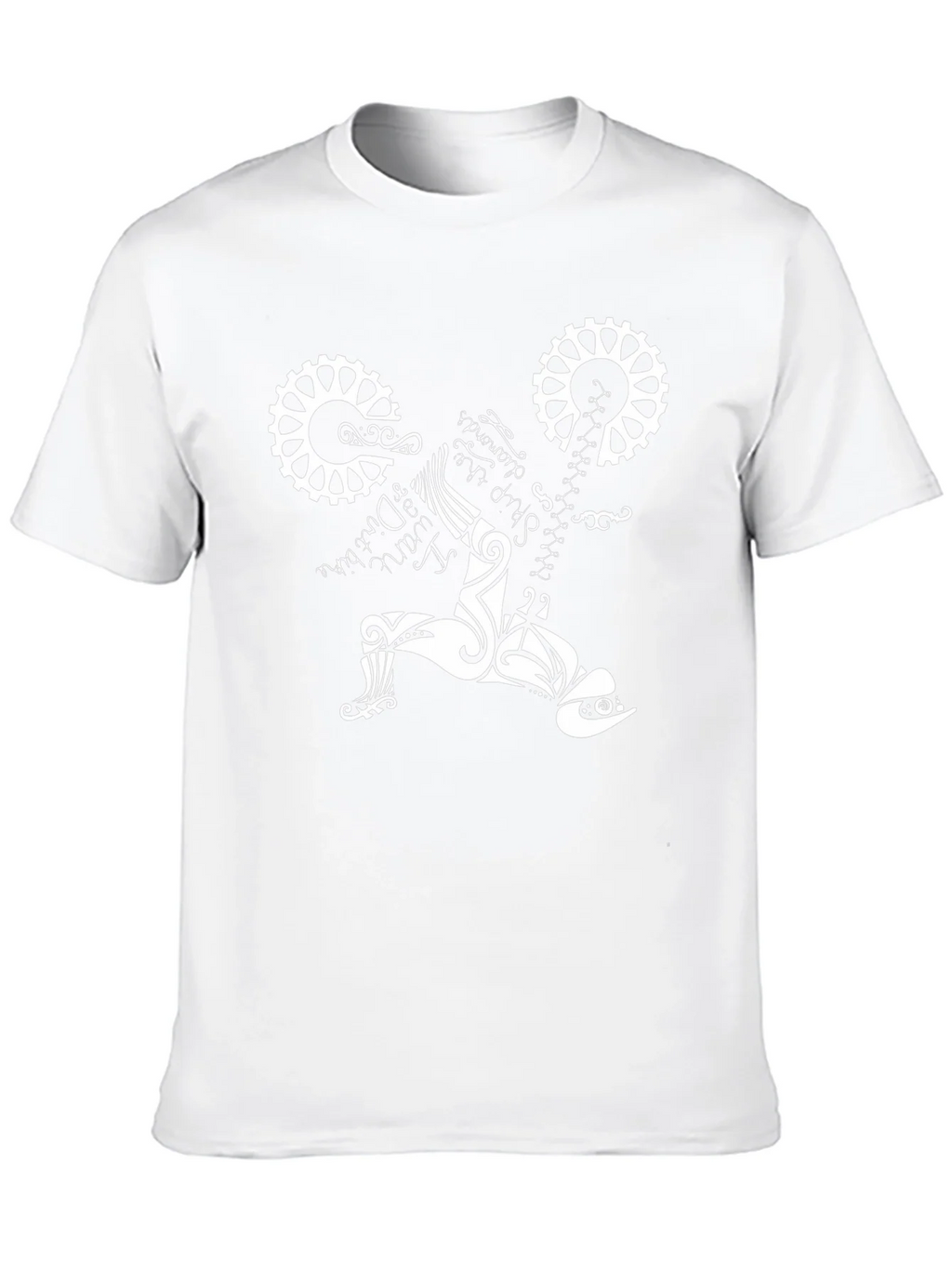 Black T-Shirt with Bike Design product image 9