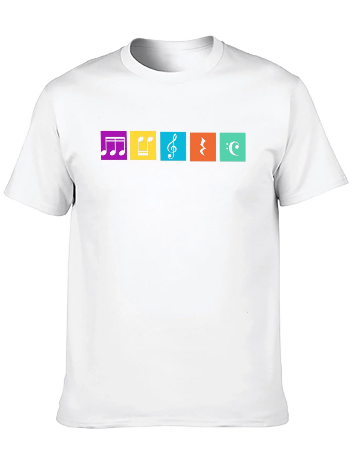 Musical Notes T-Shirt - Colorful Music Design product image 9
