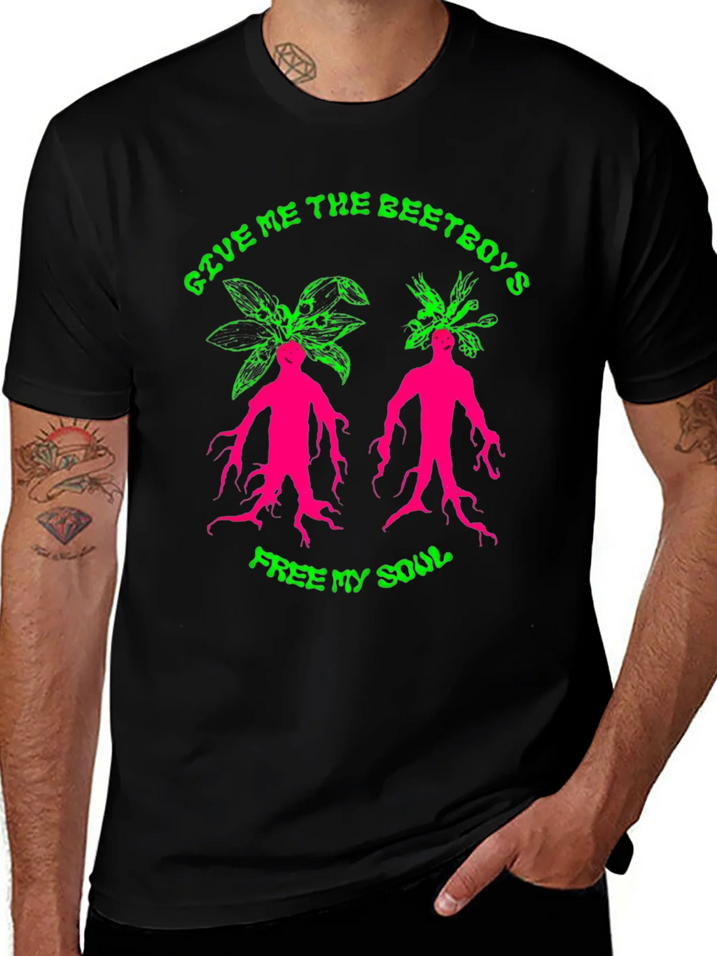 Beetboys Graphic Tee - Free My Soul! product image 1