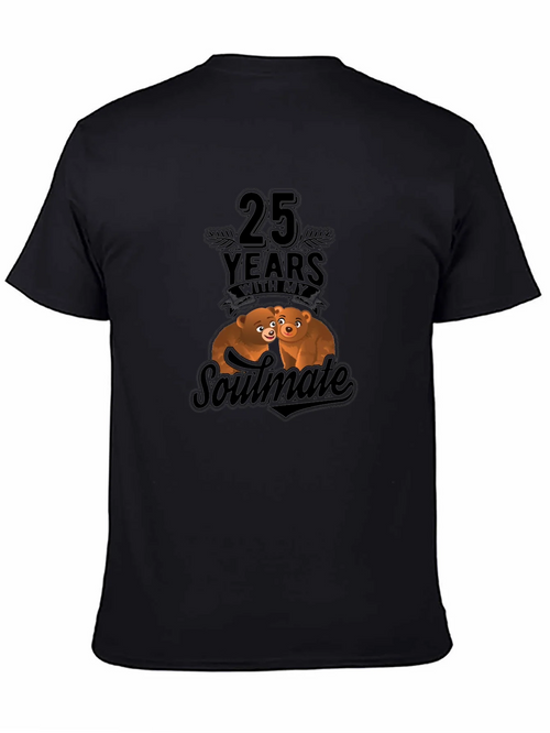 25th Anniversary Soulmate Bear Hug T-Shirt product image 2
