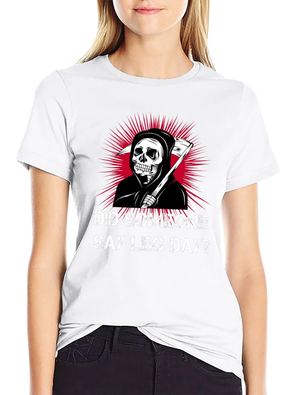 Did Someone Say Leg Day? T-Shirt product image 8