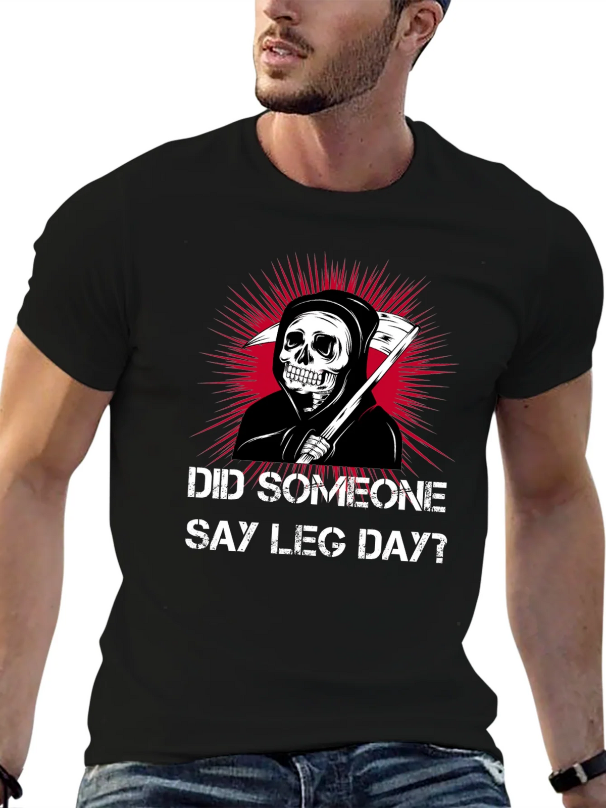 Did Someone Say Leg Day? T-Shirt product image 6
