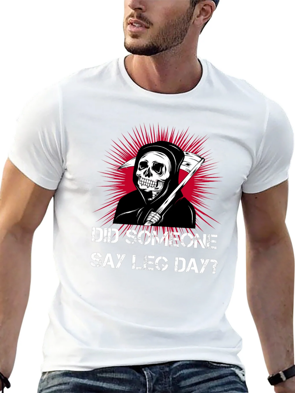 Did Someone Say Leg Day? T-Shirt product image 12