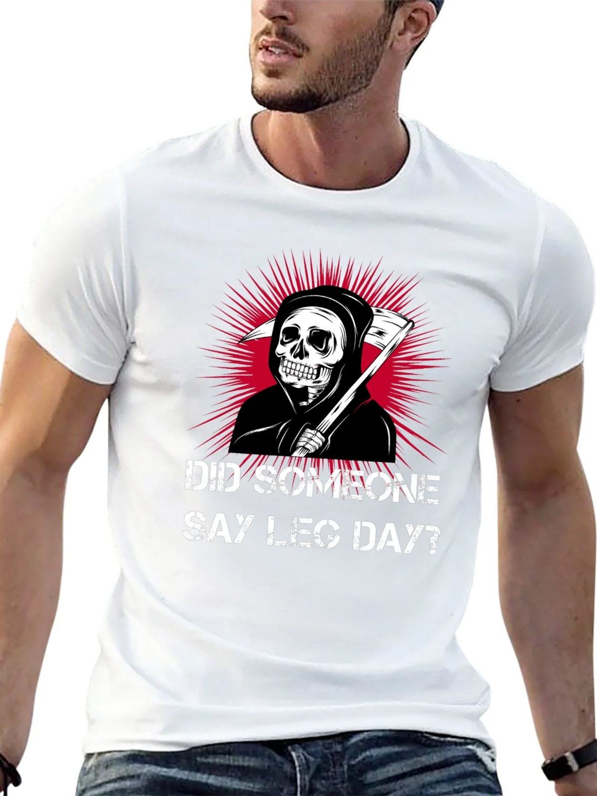 Did Someone Say Leg Day? T-Shirt product image 12