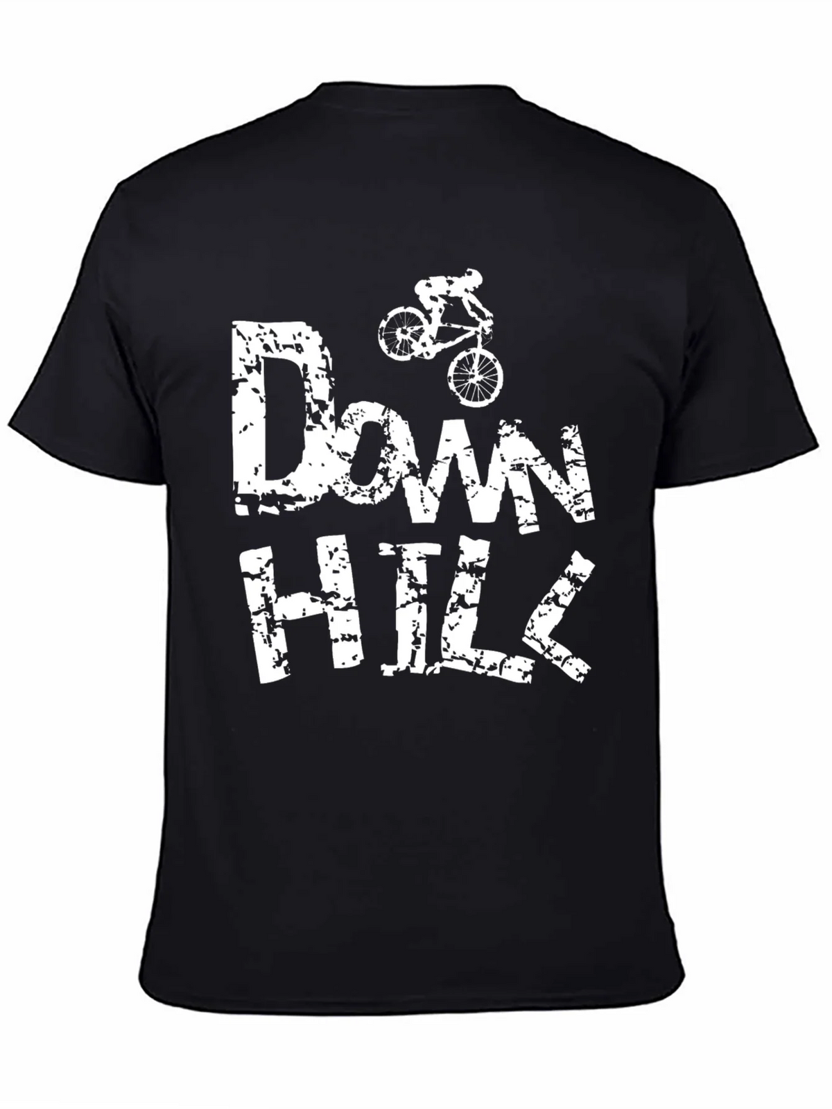 Downhill Mountain Bike T-Shirt - Black Graphic Tee product image 4