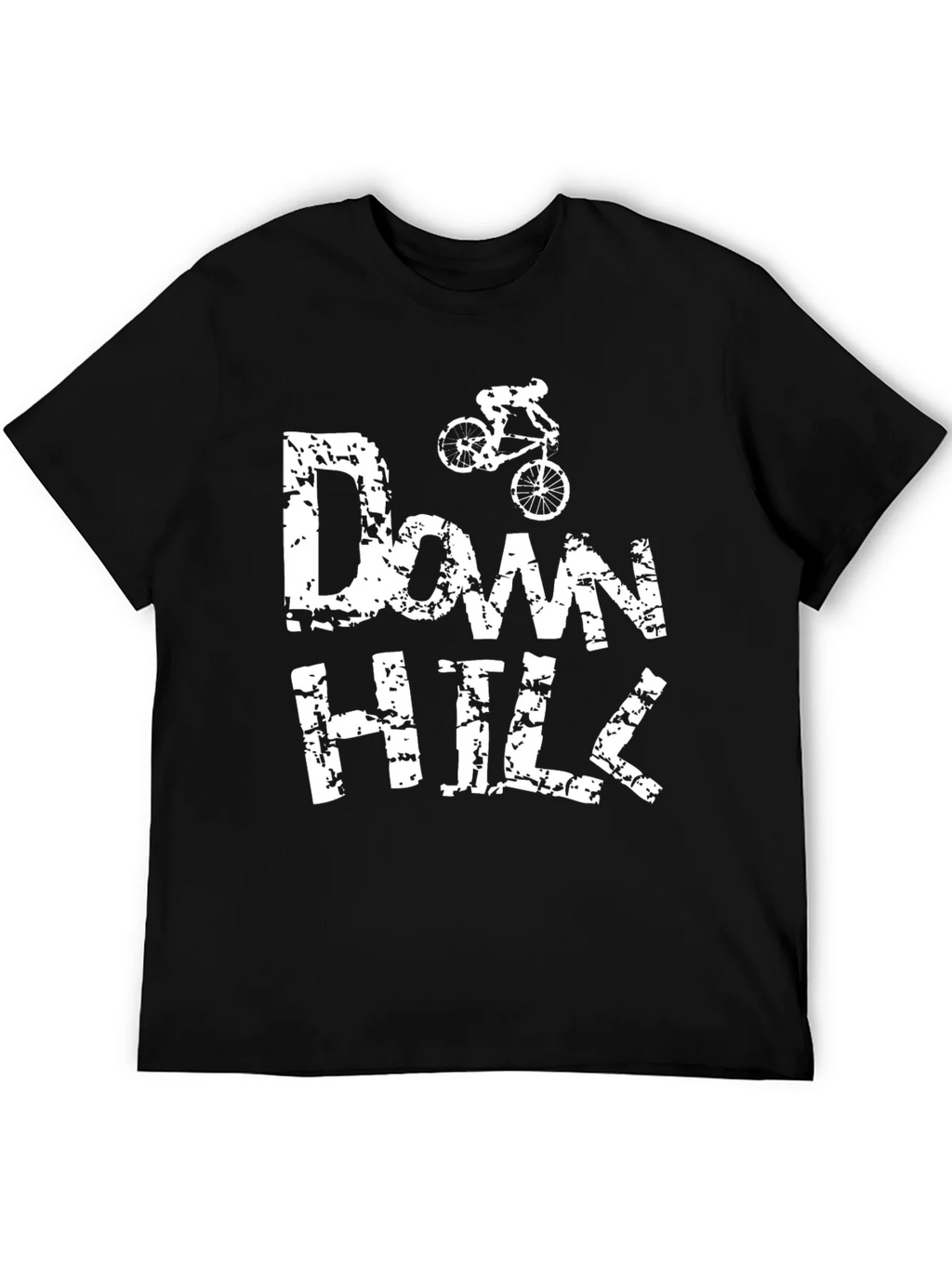 Downhill Mountain Bike T-Shirt - Black Graphic Tee product image 5