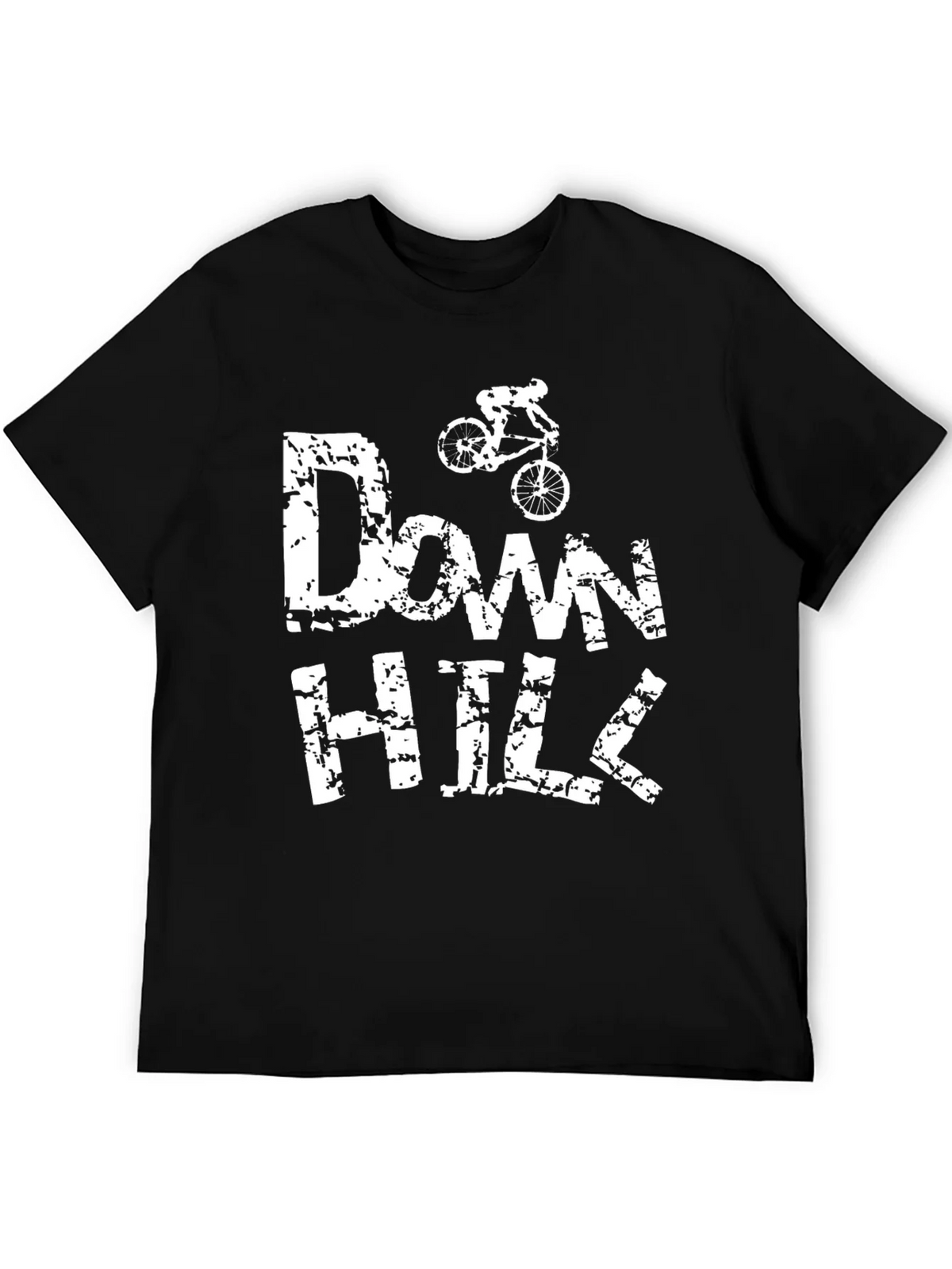 Downhill Mountain Bike T-Shirt - Black Graphic Tee product image 5