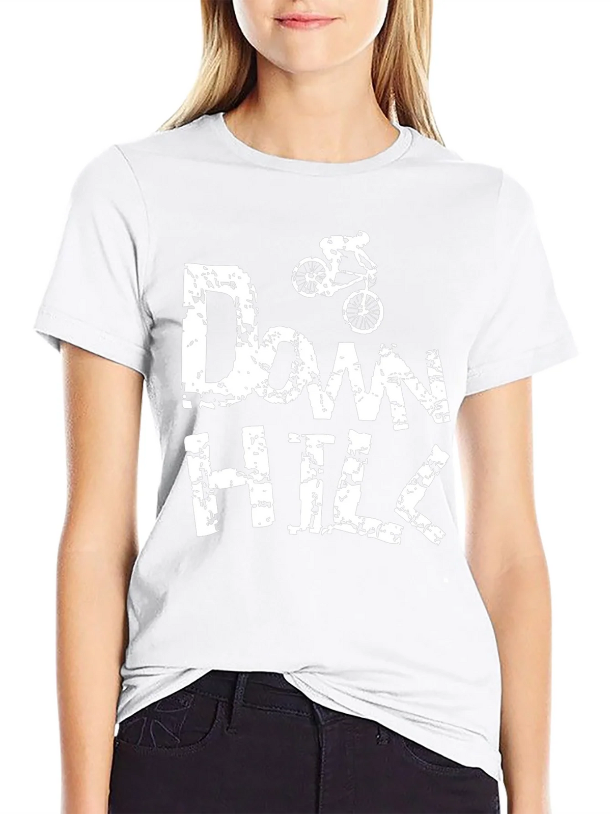 Downhill Mountain Bike T-Shirt - Black Graphic Tee product image 8
