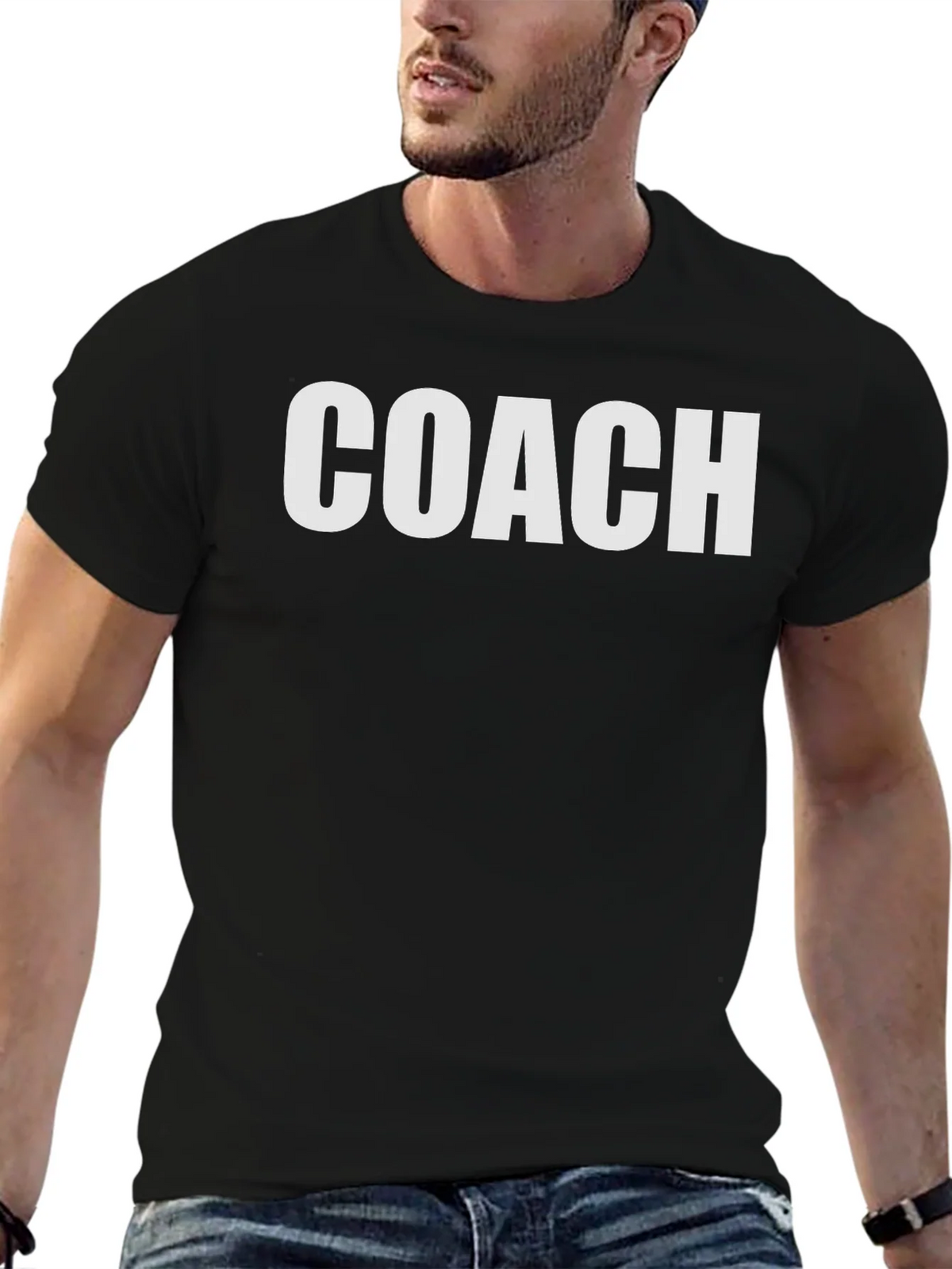 Coach Graphic T-Shirt - Black Crew Neck Tee product image 6