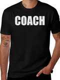 Coach Graphic T-Shirt - Black Crew Neck Tee product image 1