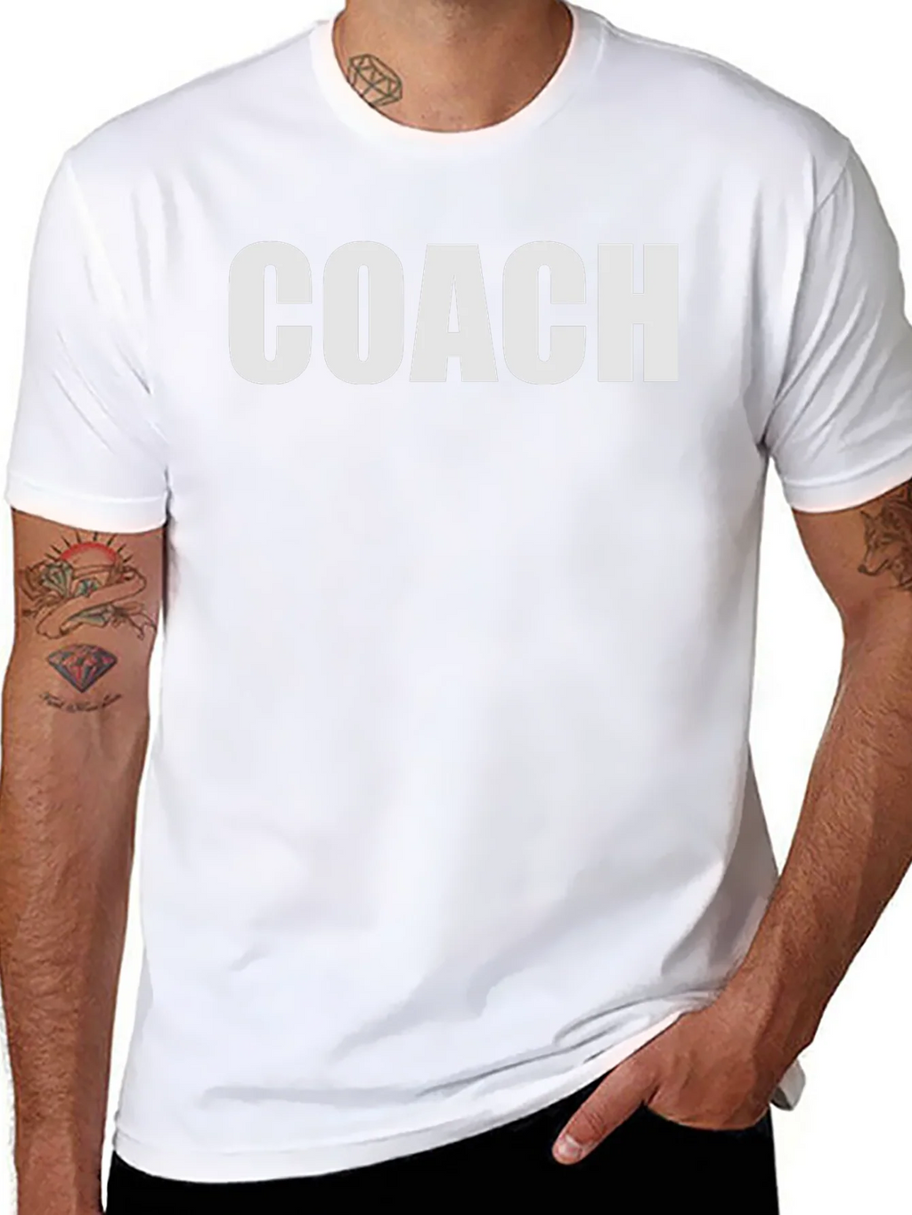 Coach Graphic T-Shirt - Black Crew Neck Tee product image 7