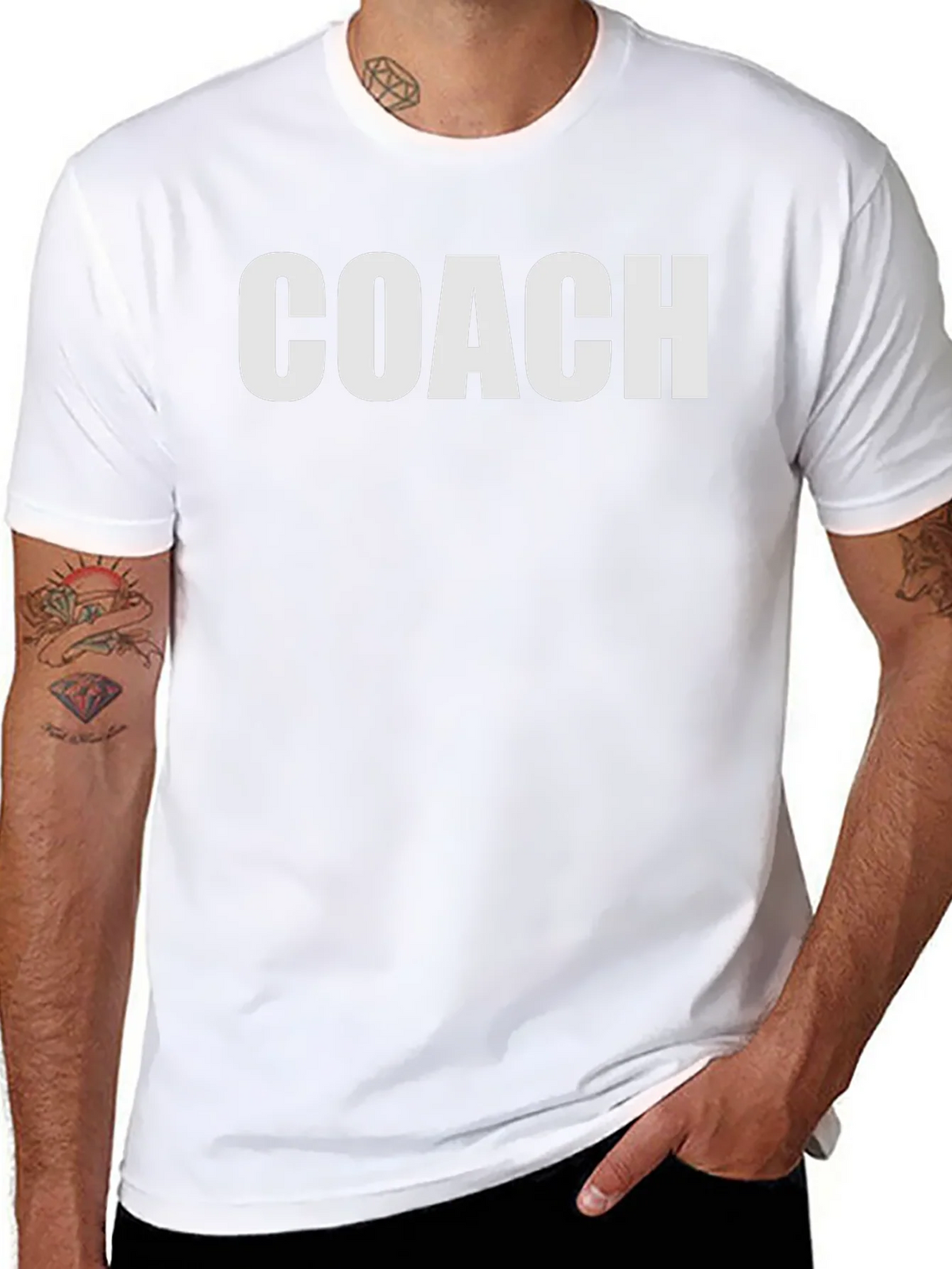 Coach Graphic T-Shirt - Black Crew Neck Tee product image 7