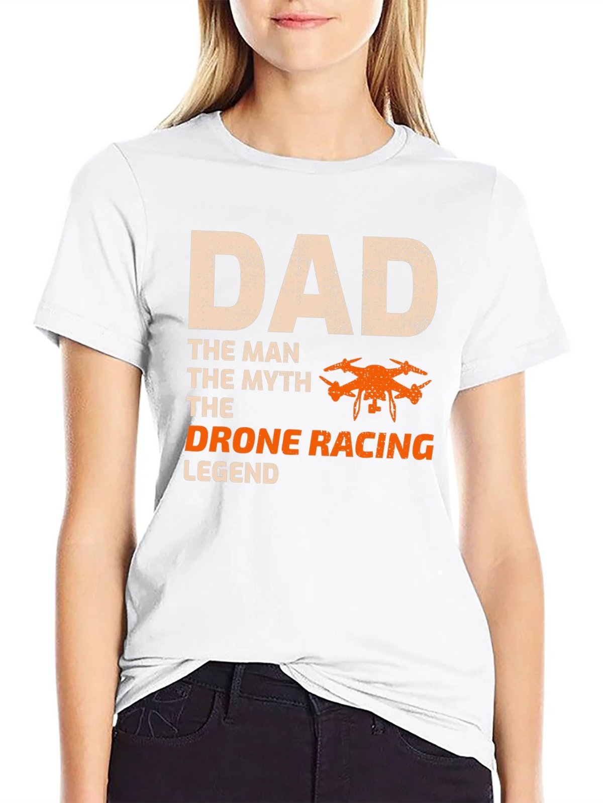 Dad Drone Racing Legend T-Shirt product image 2