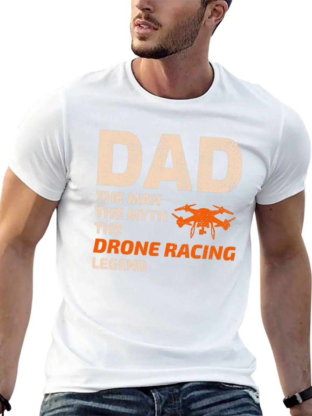 Dad Drone Racing Legend T-Shirt product image 3