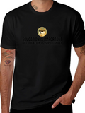 Dogecoin is Importanter T-Shirt - Black Crew Neck Tee product image 1