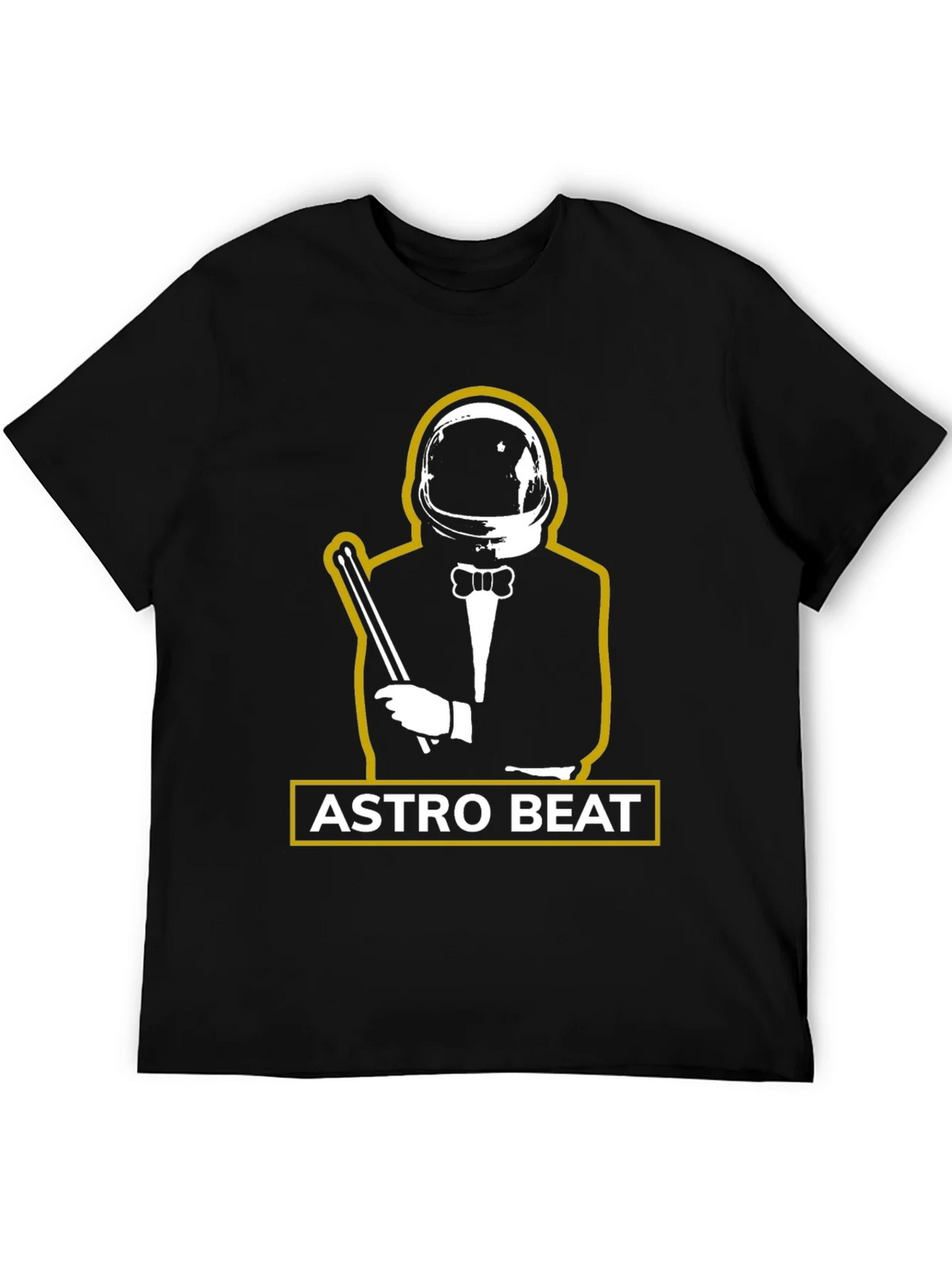 Astro Beat Graphic Tee - Stylish Astronaut Design product image 5