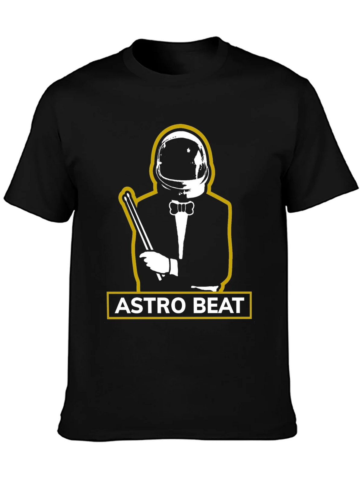 Astro Beat Graphic Tee - Stylish Astronaut Design product image 3