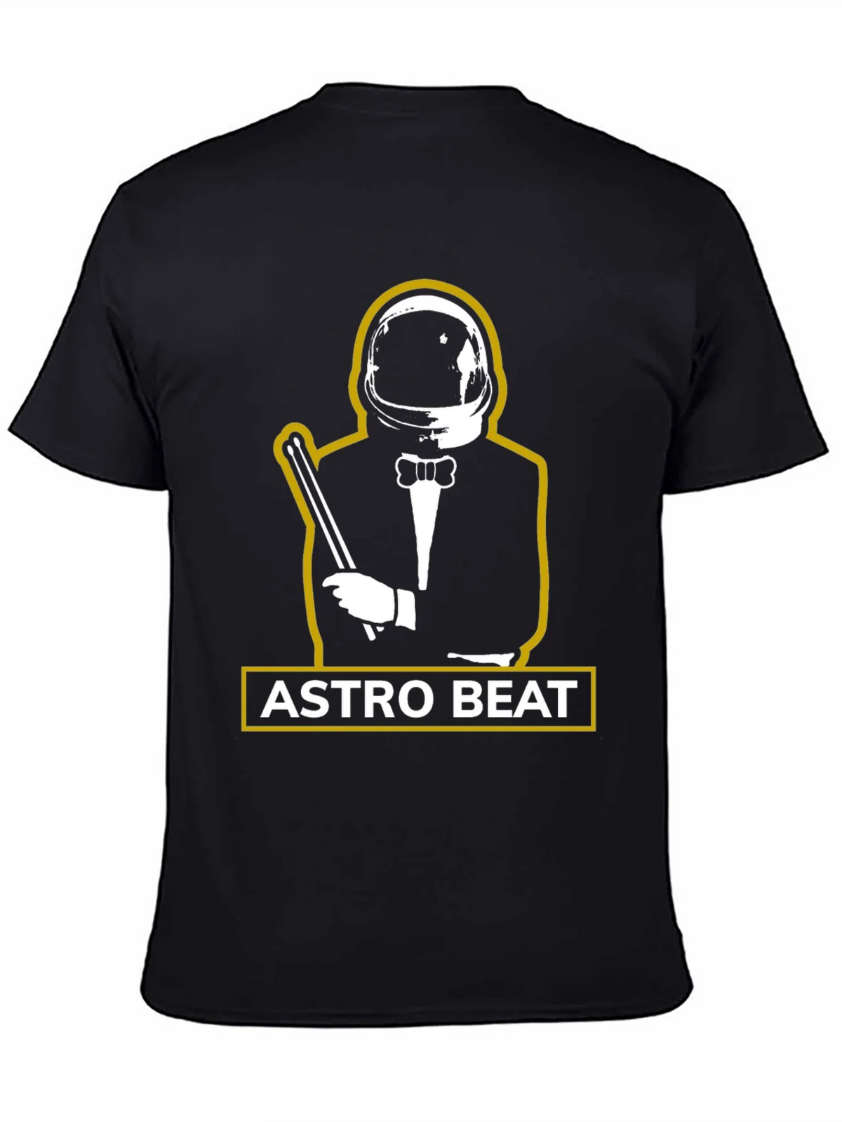 Astro Beat Graphic Tee - Stylish Astronaut Design product image 4