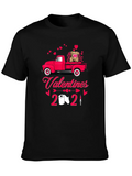 Valentines Day 2021 Dog Truck T-Shirt product image 1