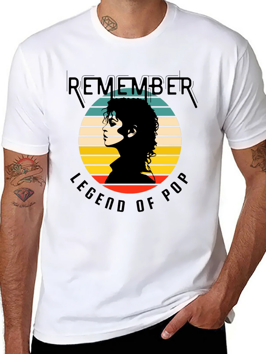 Remember Legend of Pop Graphic Tee product image 7