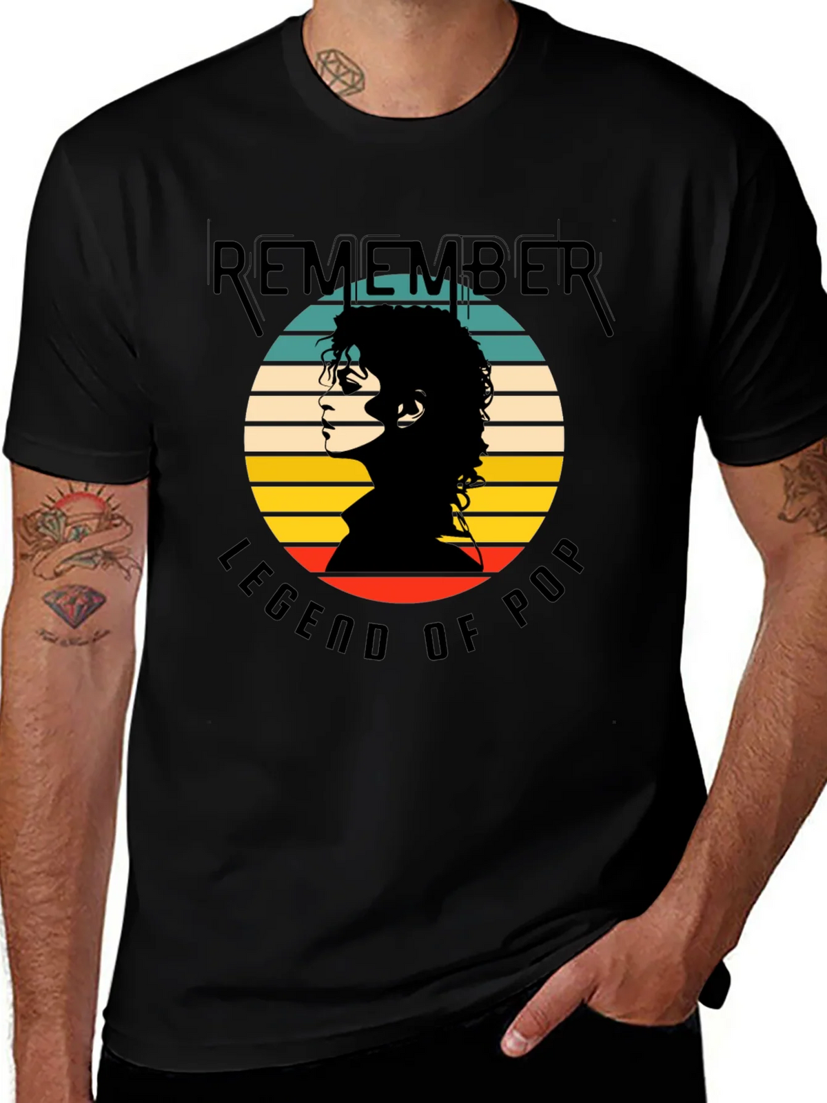 Remember Legend of Pop Graphic Tee product image 1