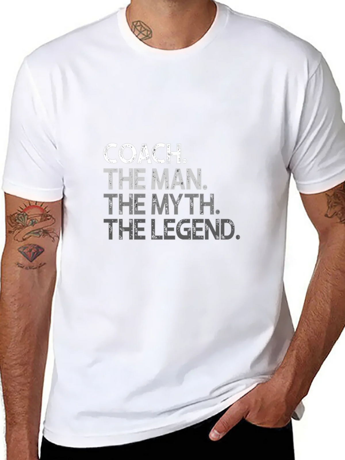 Coach The Man Myth Legend Black T-Shirt product image 7
