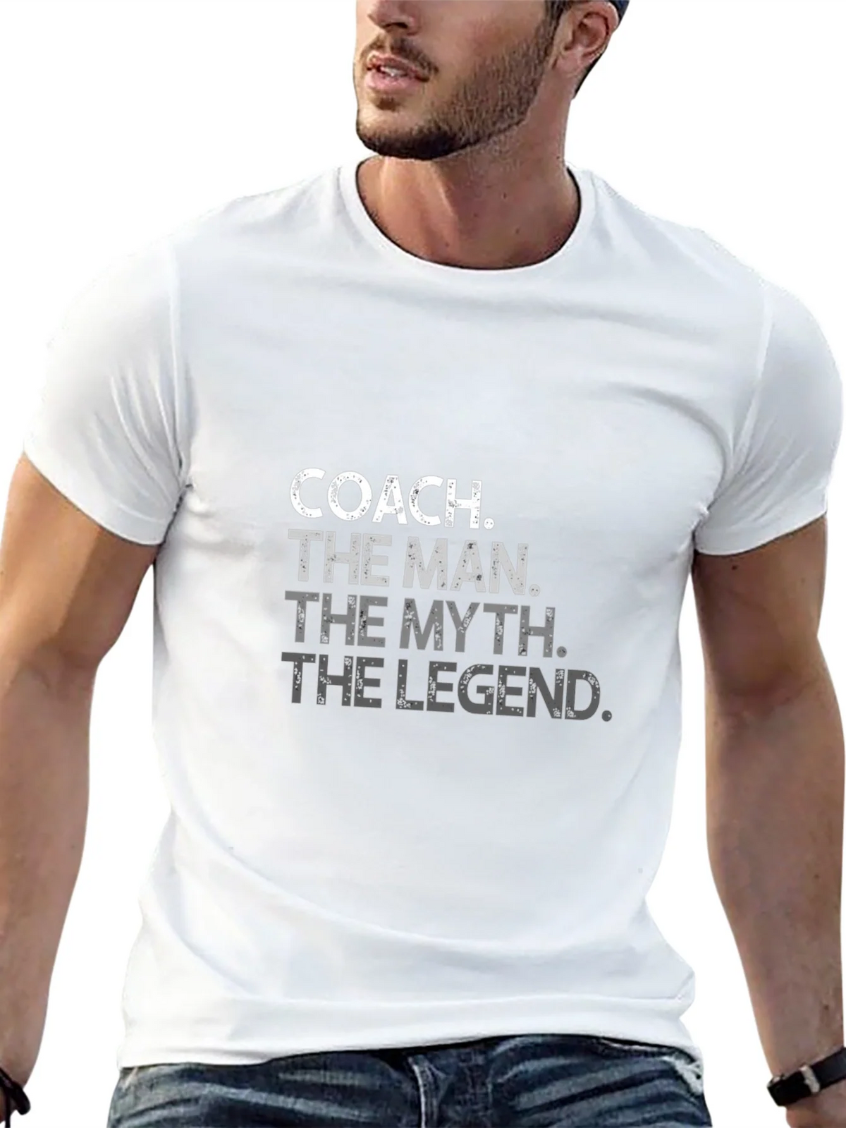 Coach The Man Myth Legend Black T-Shirt product image 12