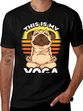 Pug Yoga T-Shirt - This is My product image 1