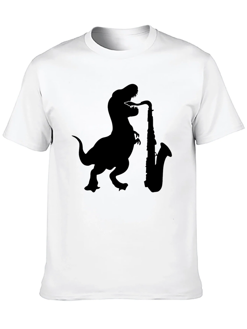 Dino Sax T-Shirt - Cool Graphic Tee product image 1