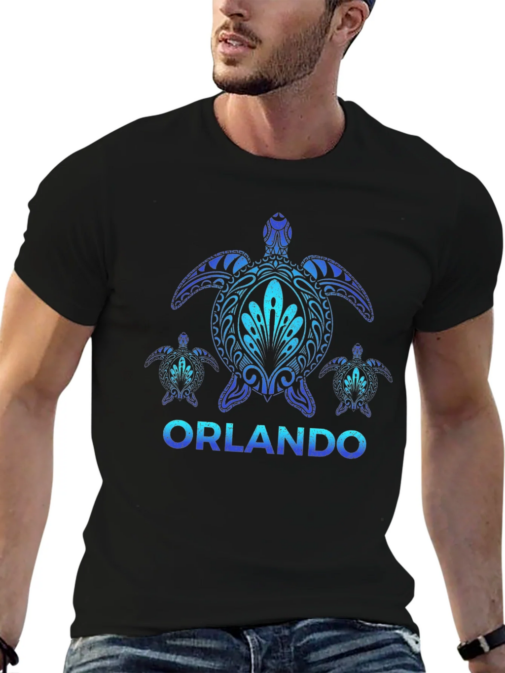 Orlando Turtle Graphic T-Shirt product image 6
