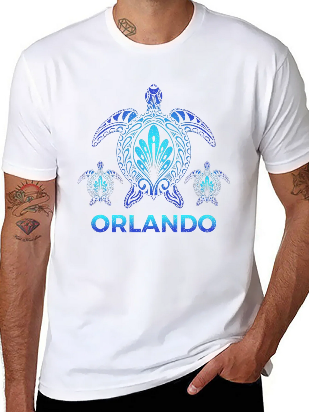 Orlando Turtle Graphic T-Shirt product image 7